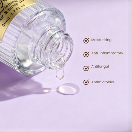 HoneyCalm Hair & Scalp Oil