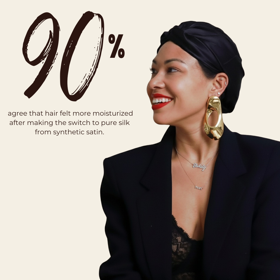 100% Mulberry Silk Turban